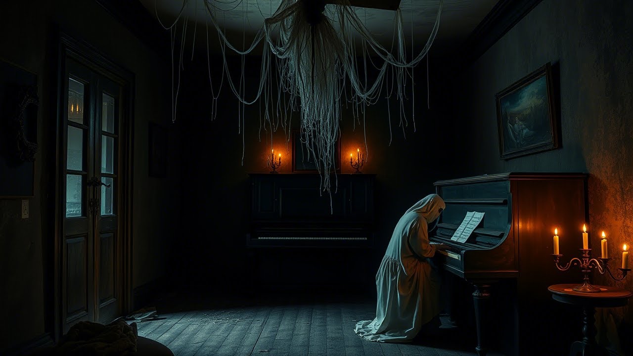 Echoes in the Dark: A Motivational Piano Crescendo
