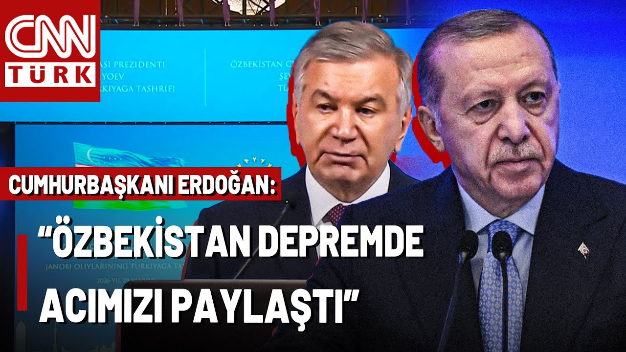 SON DAKİKA🚨Özbekistan'dan Kalıcı Konut Desteği! Erdoğan ve Mirziyoyev'den Ortak Açıklamalar