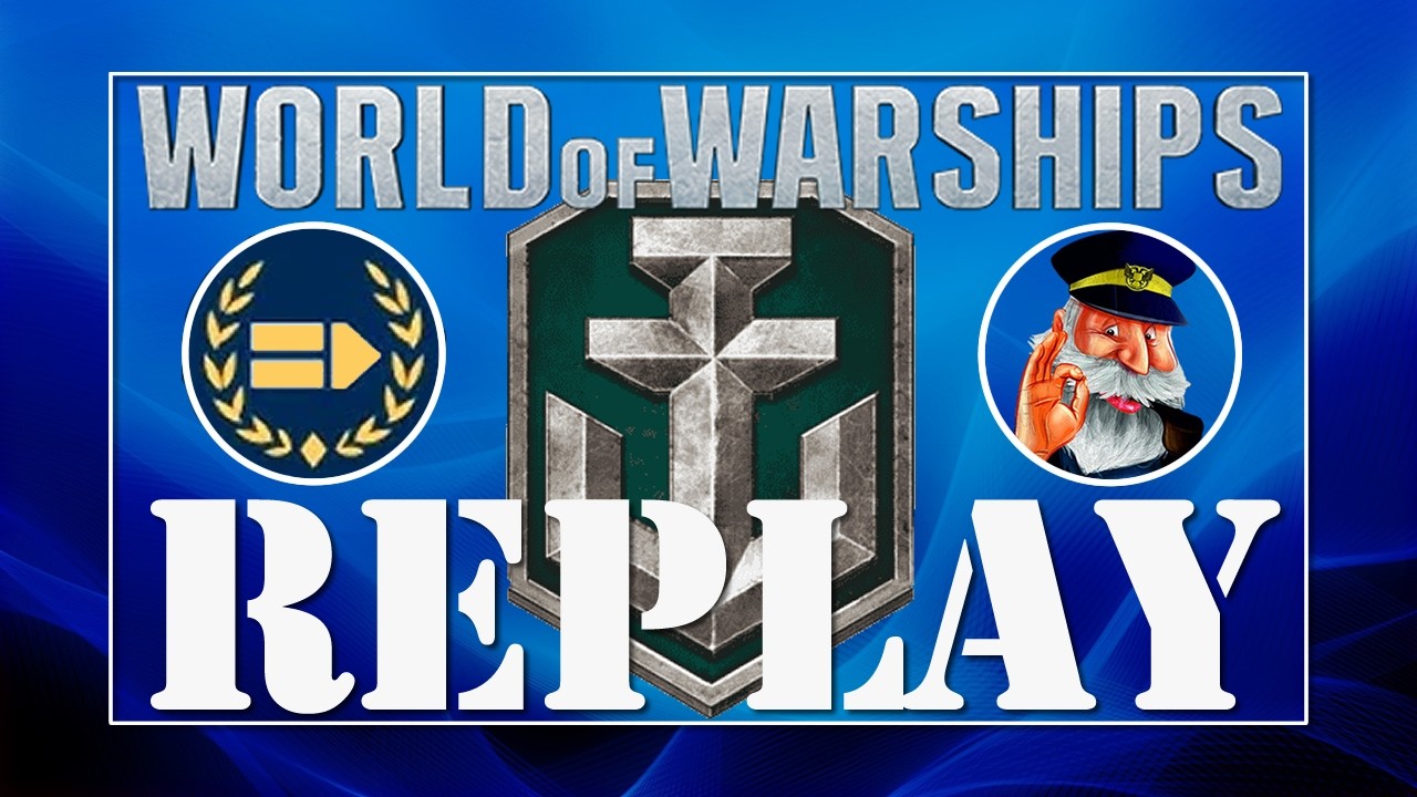 👑👑|⭐️⭐️⭐️⭐️⭐️WoWS Replay #Kaga [ Nur EIN DD ]