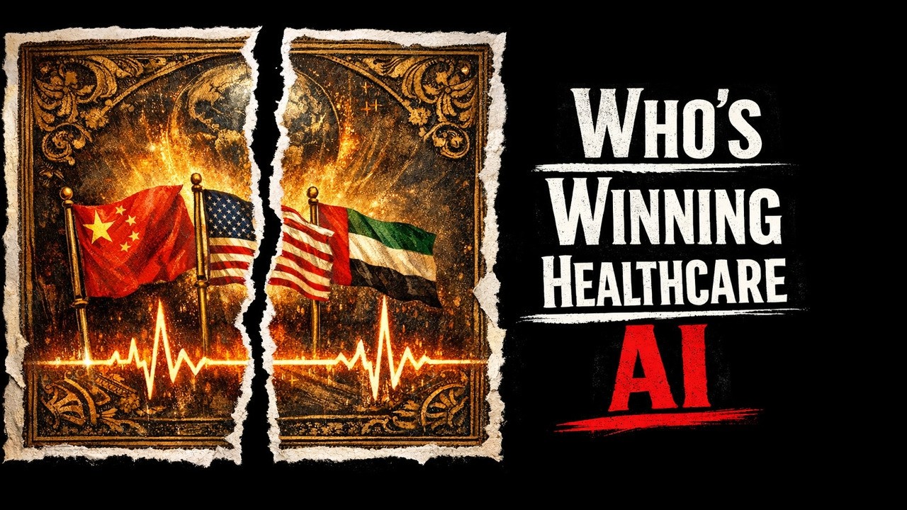 China vs US vs UAE: Who's Winning Healthcare AI?