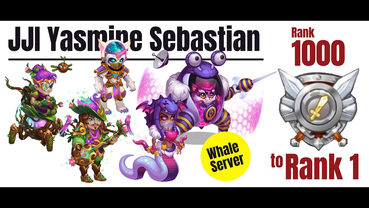 1000 to 1Arena - JJI Yasmine Sebastian #herowarsalliance