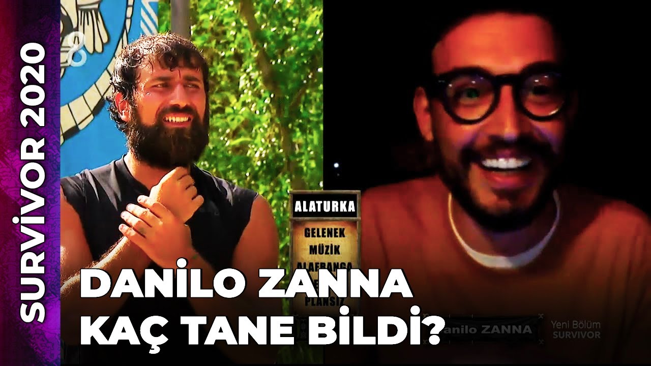 DANİLO ZANNA İLE YASİN ANLAT BAKALIM PERFORMANSI | Survivor 2020