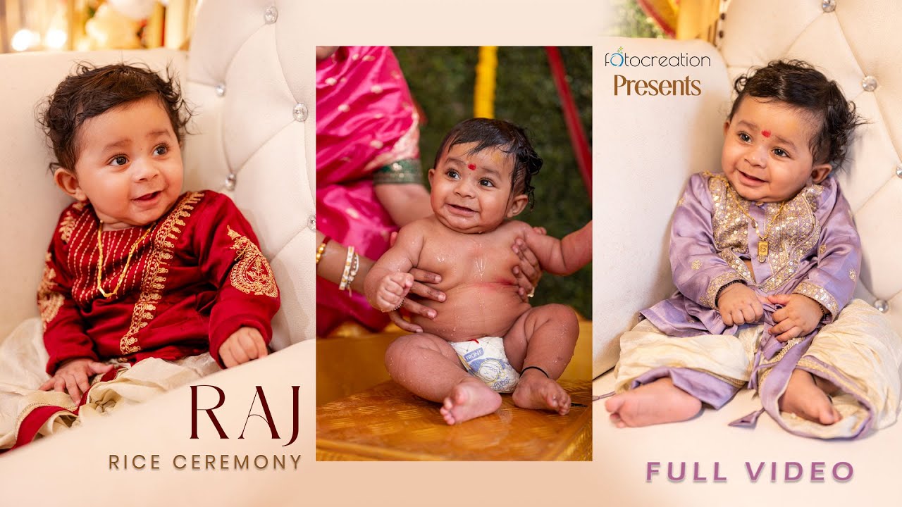 Rice Ceremony Of RAJ ( Full Video )