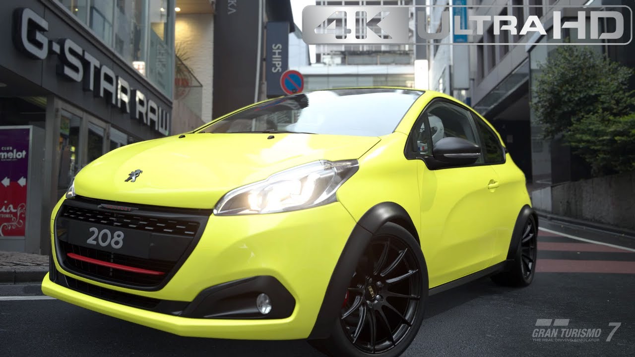 Gran Turismo 7 : Peugeot 208 GTI - Graphismes Ultra R&eacute;aliste [4K RAY TRACING]