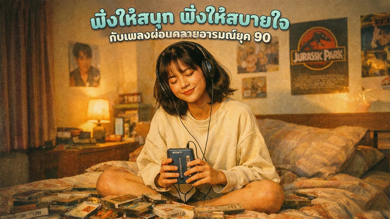 ย้อนวันวาน ยุค 90 | รวมเพลงฟังสบาย ผ่อนคลายอารมณ์ (Relaxing 90s Vibe)