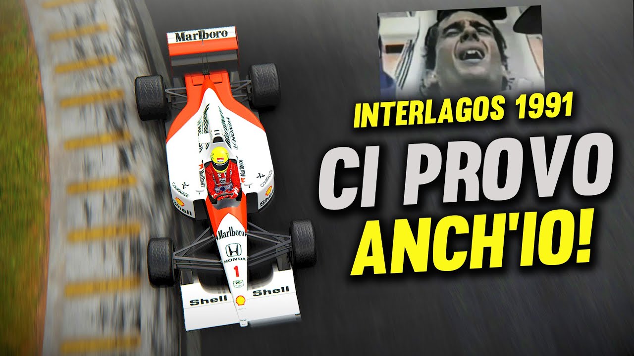 Provo a ripetere l'impresa di SENNA ad INTERLAGOS 1991!