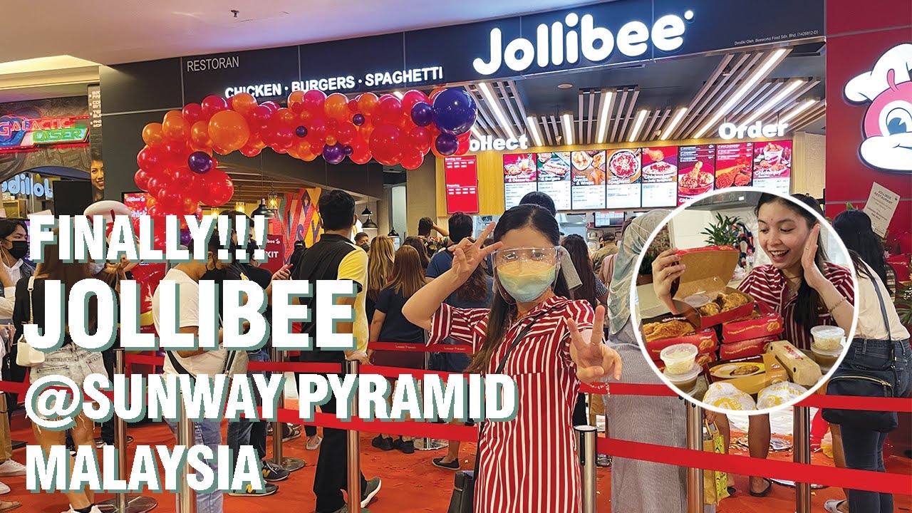 First Ever Jollibee in West Malaysia Sunway Pyramid | Jollibee KL Vlog | Kimberly Polo