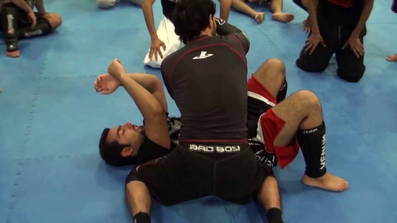 تثبيت الخصم في الأرض Pinning the Opponent to the Ground