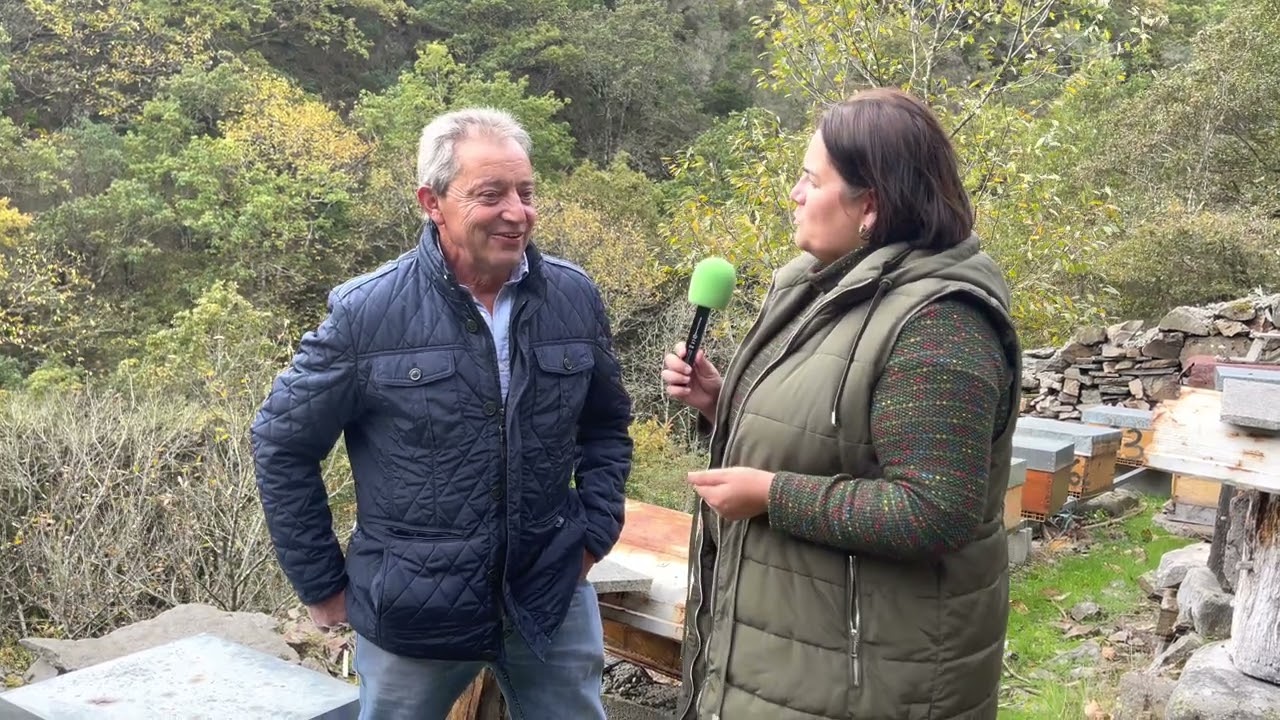Entrevista a Celedonio Santiago Iglesias de Miel El Cortín de Recorba (Tineo) / El Campo de Asturias