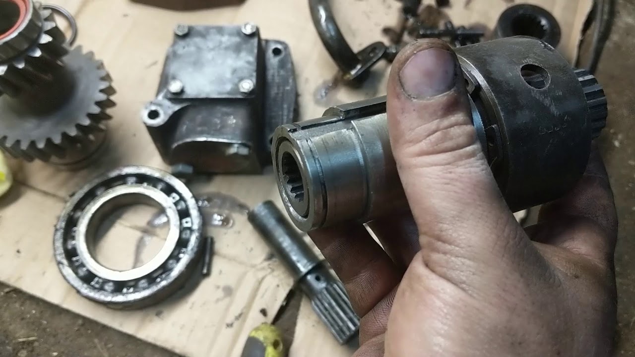 Ursus 914 remont skrzyni biegów część 3