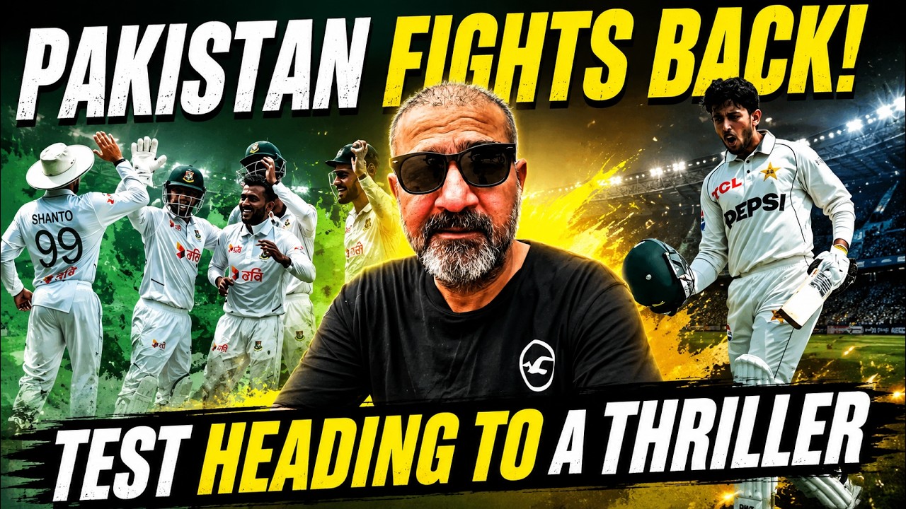 Pakistan Fight Back On Day 3! Test Match Heads Towards a Dramatic Finish | iffibhaiOfficial