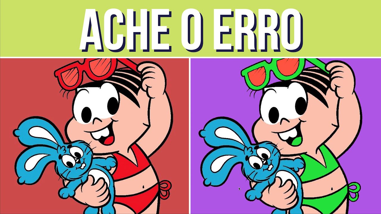 Ache os 7 erros da Turma da Mônica/Amigo Quiz