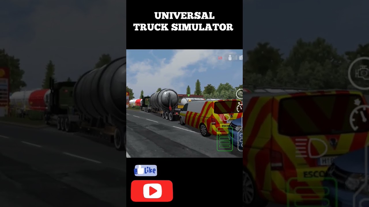 UNIVERSAL TRUCK SIMULATOR| Desperate Escort Vehicle Driver 😜