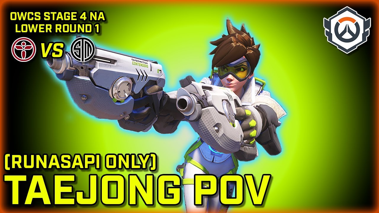 [Taejong POV] INSANE Tracer Carry | Shikigami vs TSM | Lower Round 1| Stage 4 Main Event | OWCS NA