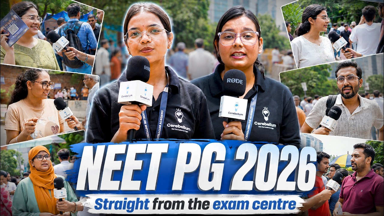 NEET PG 2026: Real Reactions, Right After the Exam #cerebellumacademy