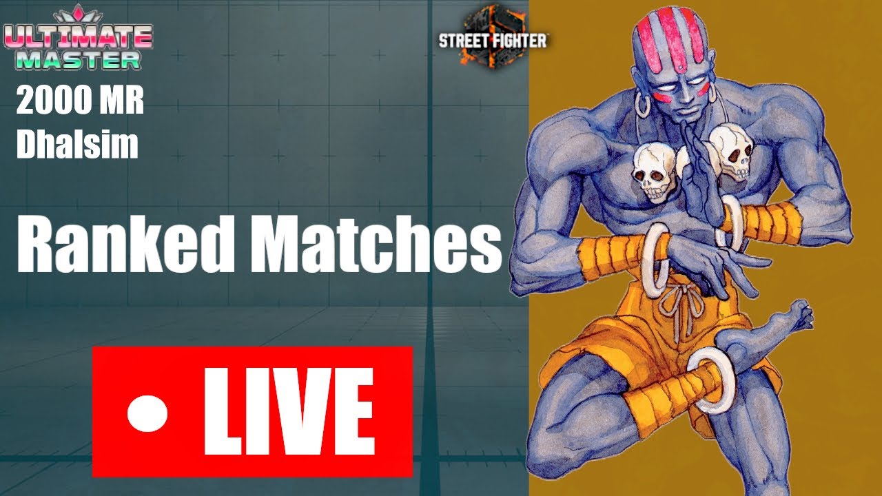 Ranked! Dhalsim 2000 MR