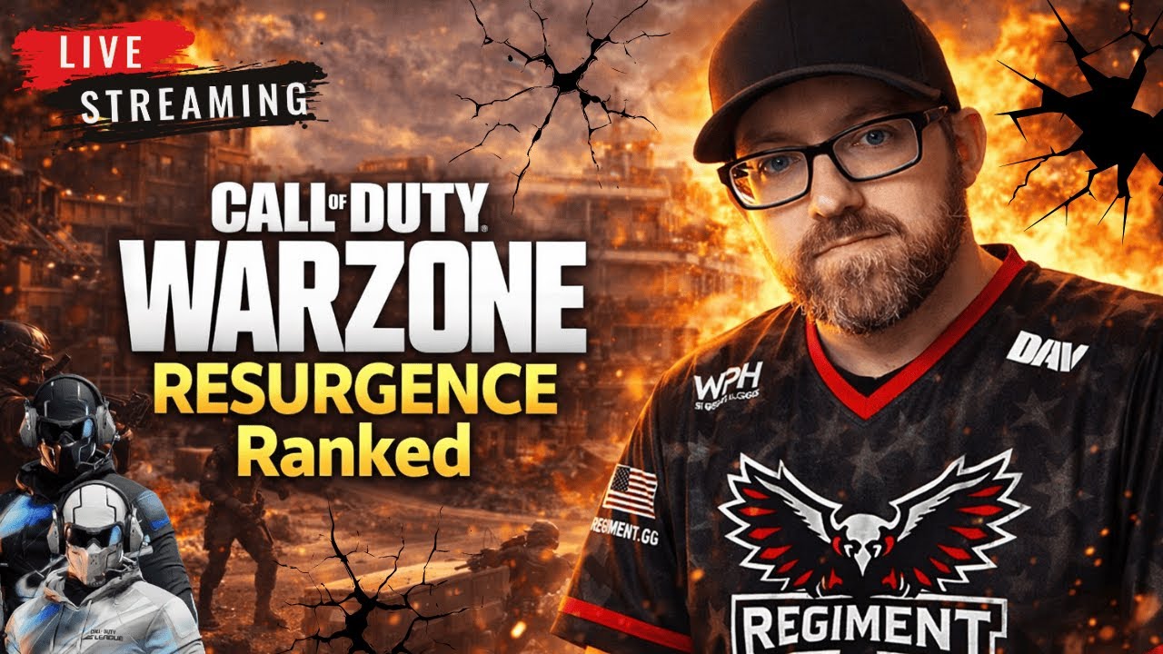 Warzone Ranked Play LIVE 🔥 - Military Veteran - Sober for 9 Years - Brain Damage