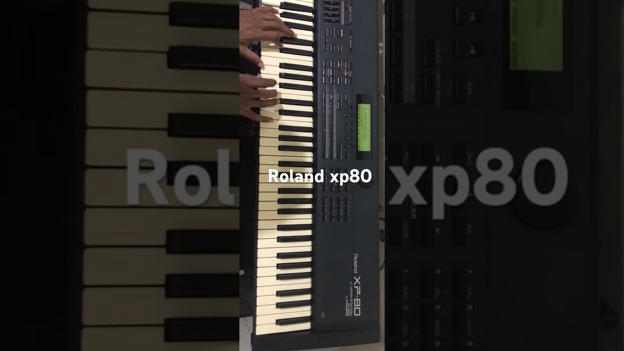 Roland XP80 #roland #rolandsynthesizer #xp80#timbres