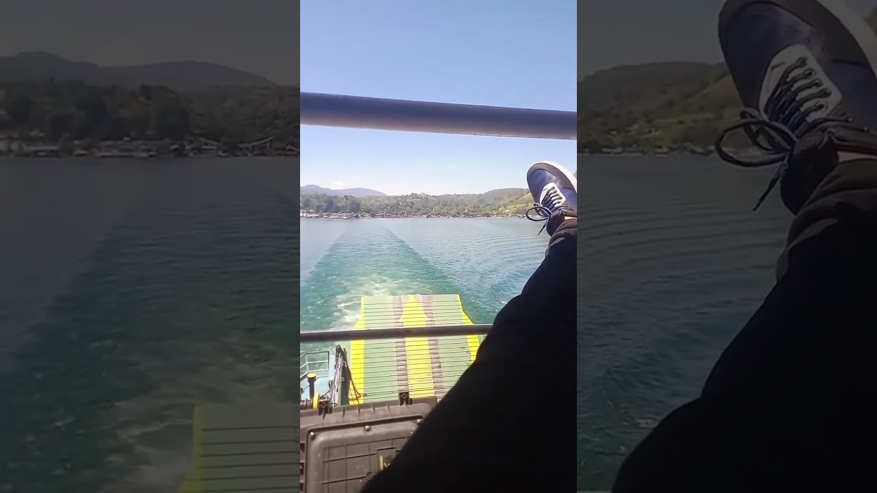 pulau Samosir di danau Toba 