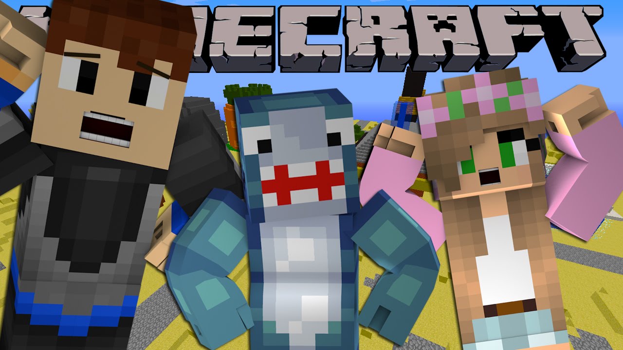 Minecraft Adventures -Sharky & Scuba Steve - LITTLE KELLY VISITS BIKINI BOTTOM!!