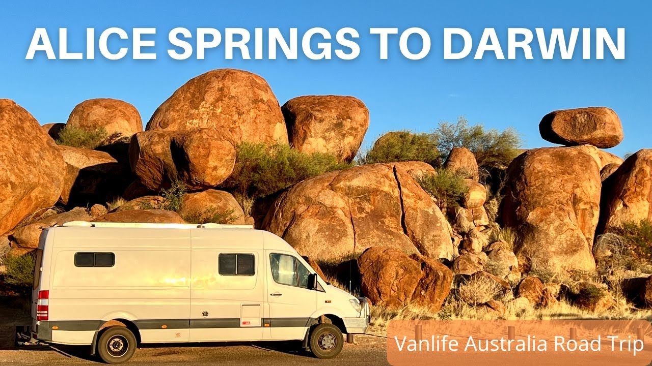 Автопутешествие из Алис-Спрингс в Дарвин — Vanlife Australia Roadtrip | Переделка фургона Sprinte...