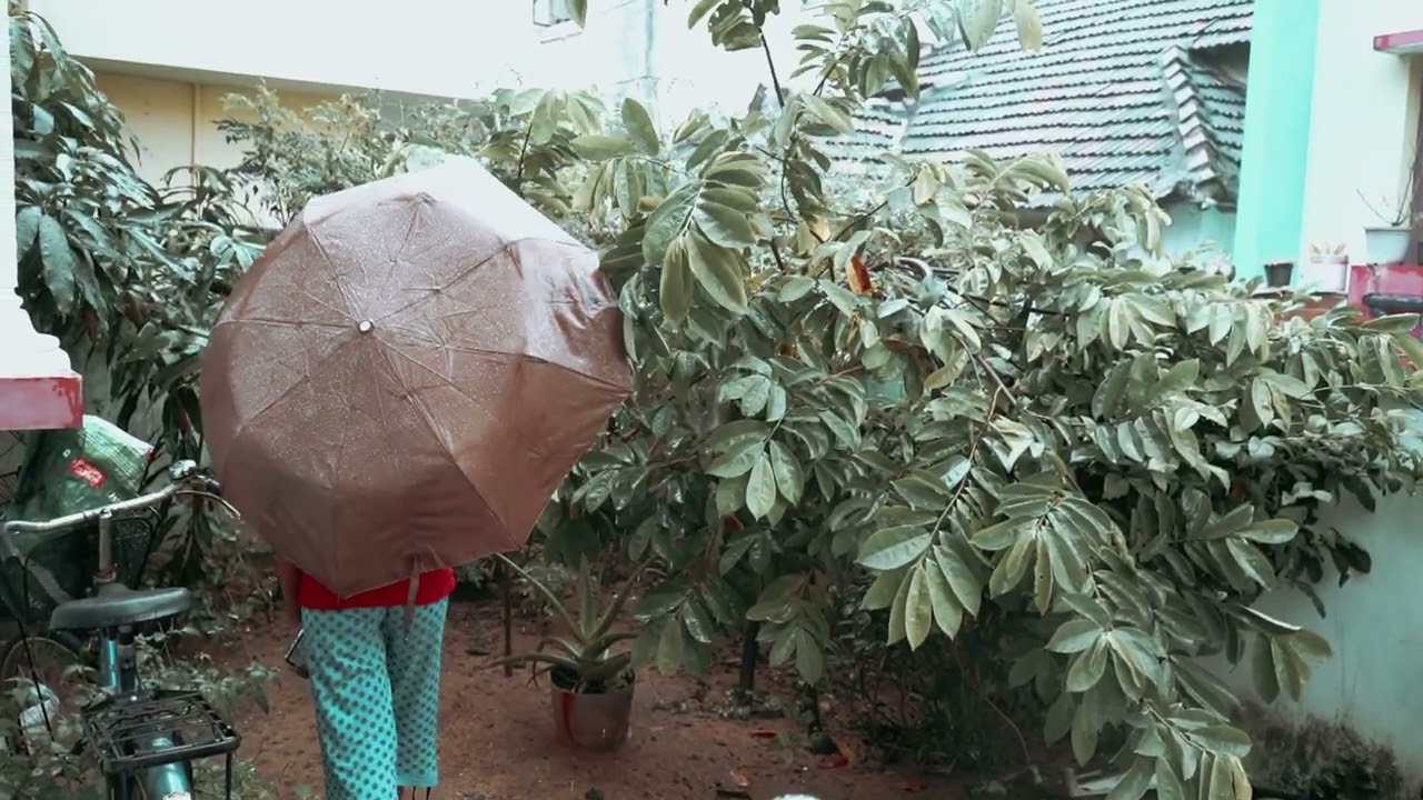 Rainy days✨ made by our talented student @ashwin__maria