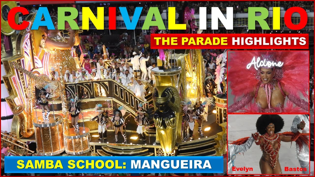Carnival Parade in Rio 2024 - Highlights from Samba School: MANGUEIRA & ALCIONE - Brazil