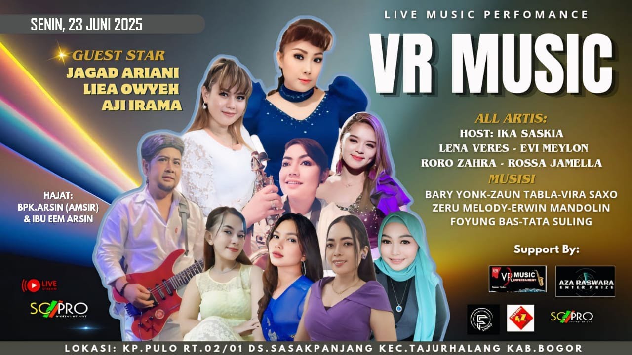 SC PRO DEPOK || Live Streaming VR MUSIC