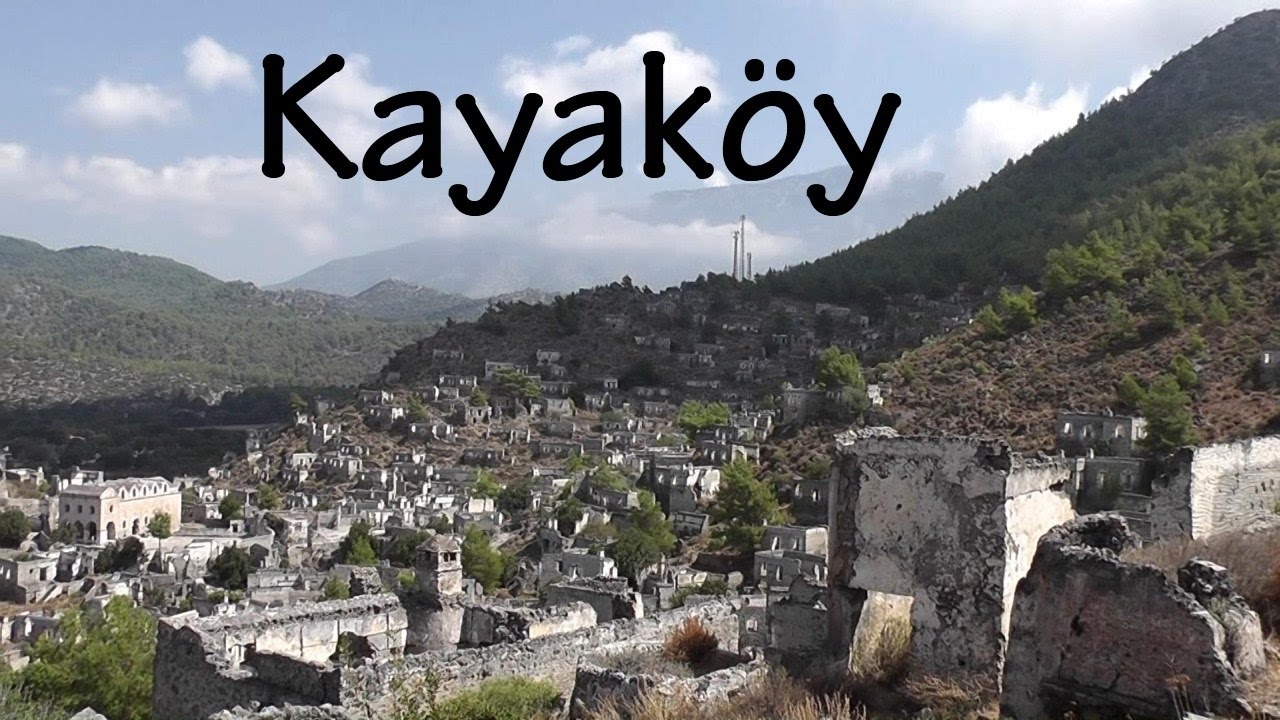 TURKEY: Kayaköy 'ghost town' (near Ölüdeniz and Fethiye)