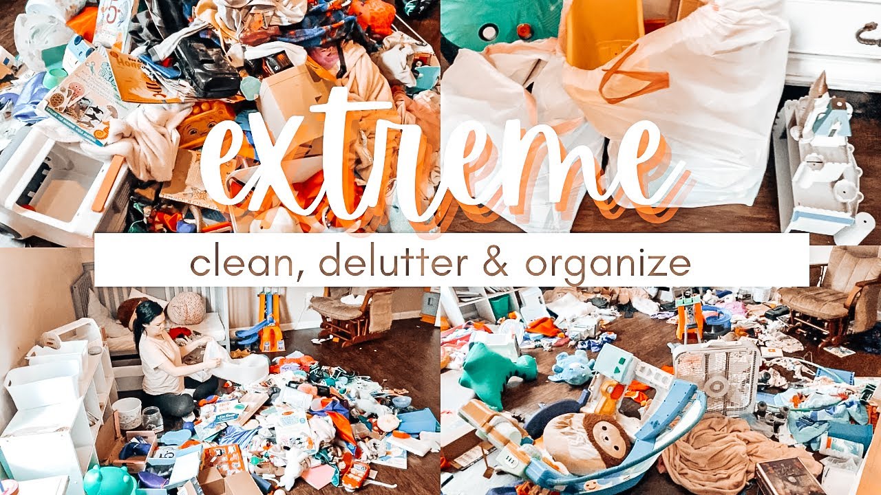 Extreme Clean, Declutter & Organize | Big Mess | Toy Clutter Cleaning