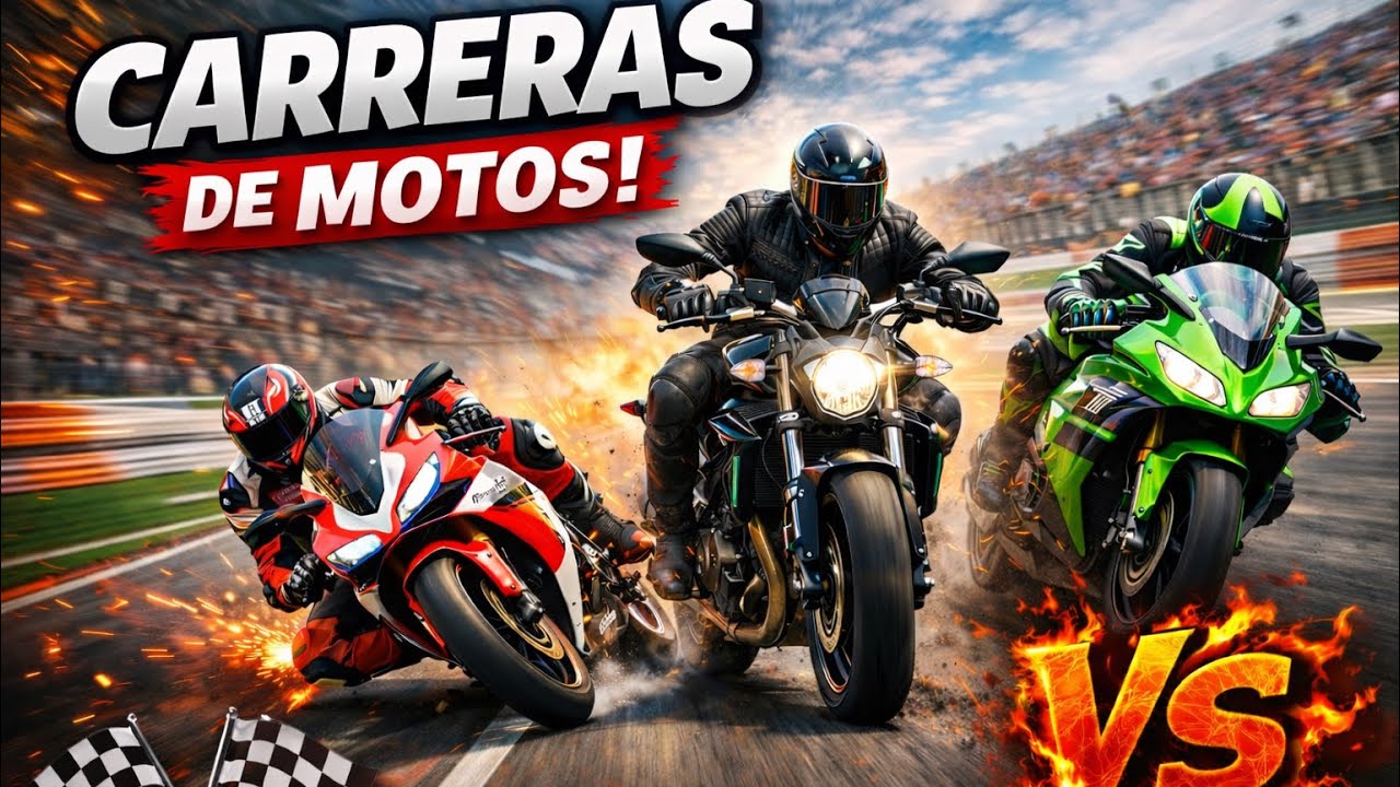 😱ESTO SE SALIÓ DE CONTROL | Carreras de motos 