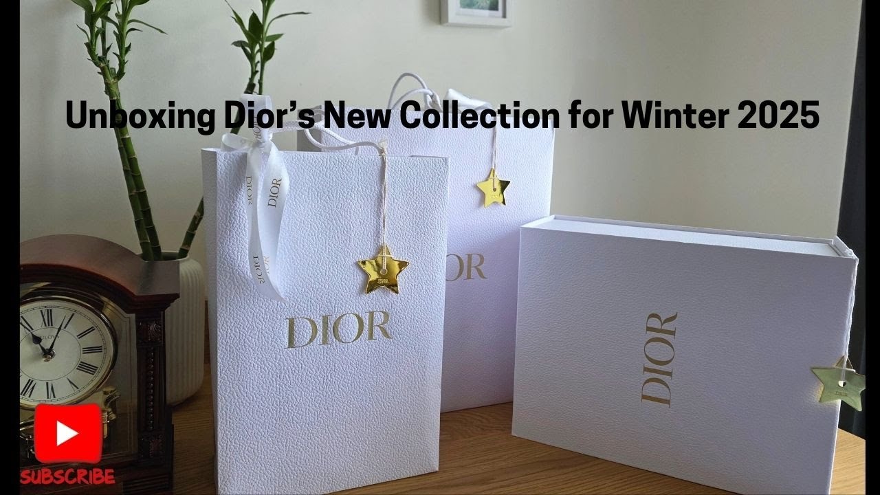 Unboxing Dior's New Collection for Winter 2025