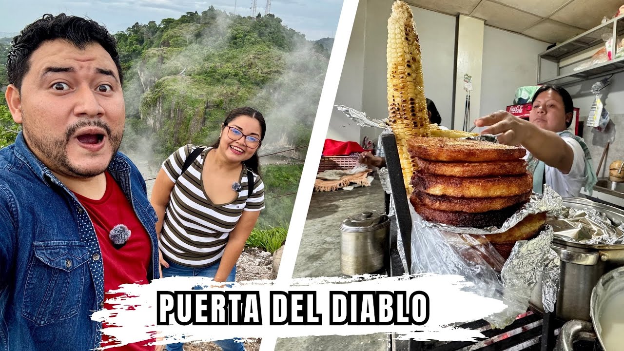 DISFRUTANDO DEL RICO CLIMA DE INVIERNO en  SALVADOR | Puerta del diablo
