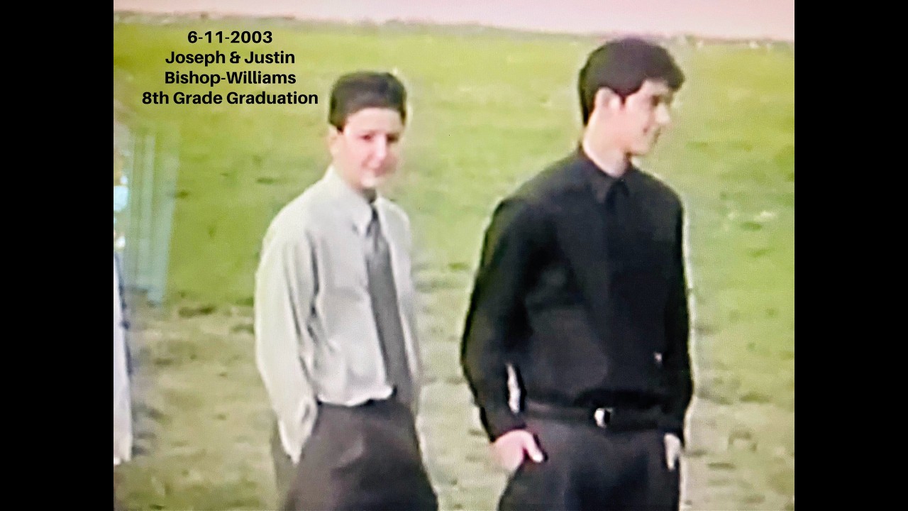 6-11-2003 Joseph & Justin Bishop Williams Los Cerros 8th Grade Middle School Graduation