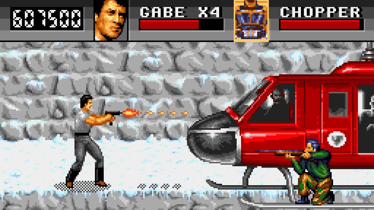 Cliffhanger Longplay (Sega Genesis) [QHD]