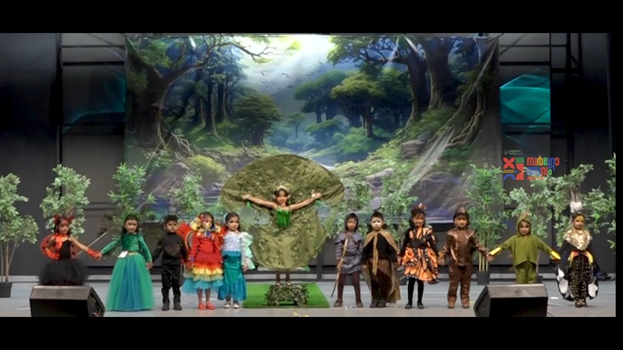 EF Qatar| Sargotsavam 2025|Theme based Fashion show Kids| TKMCEAQ Performance First Prize
