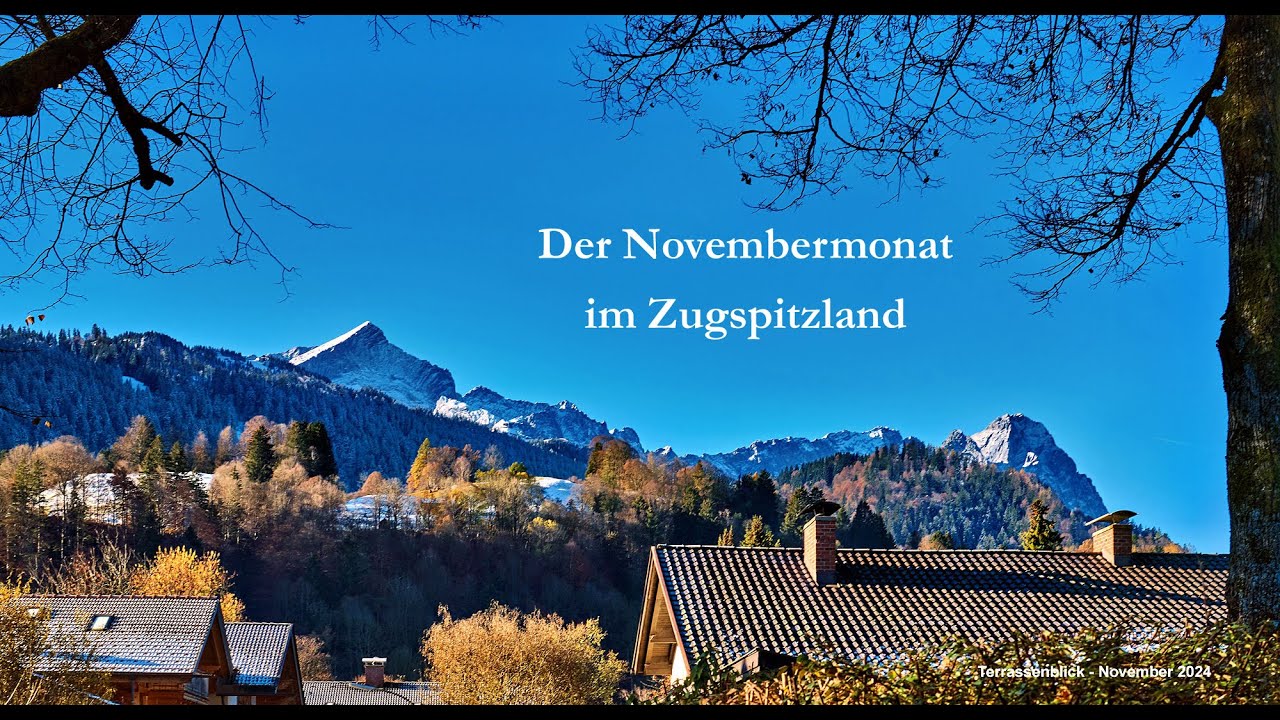Der Novembermonat im Zugspitzland