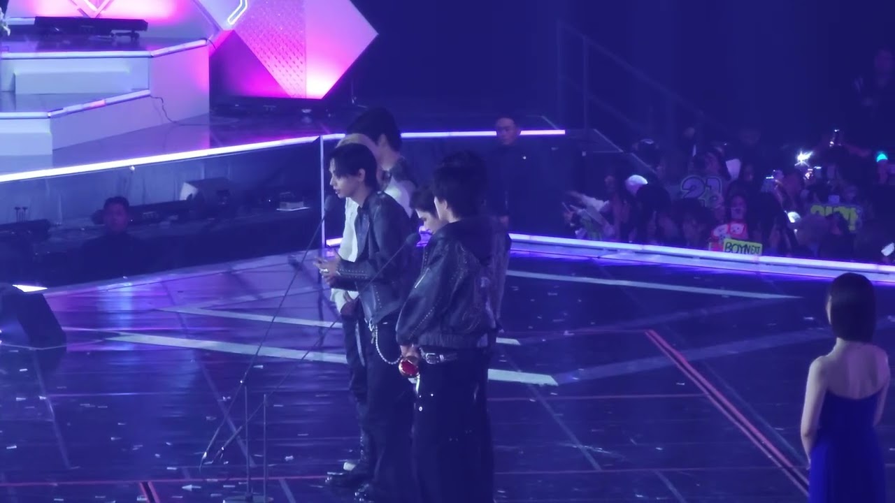 251114 KGMA 그랜드퍼포머 수상소감 보이넥스트도어