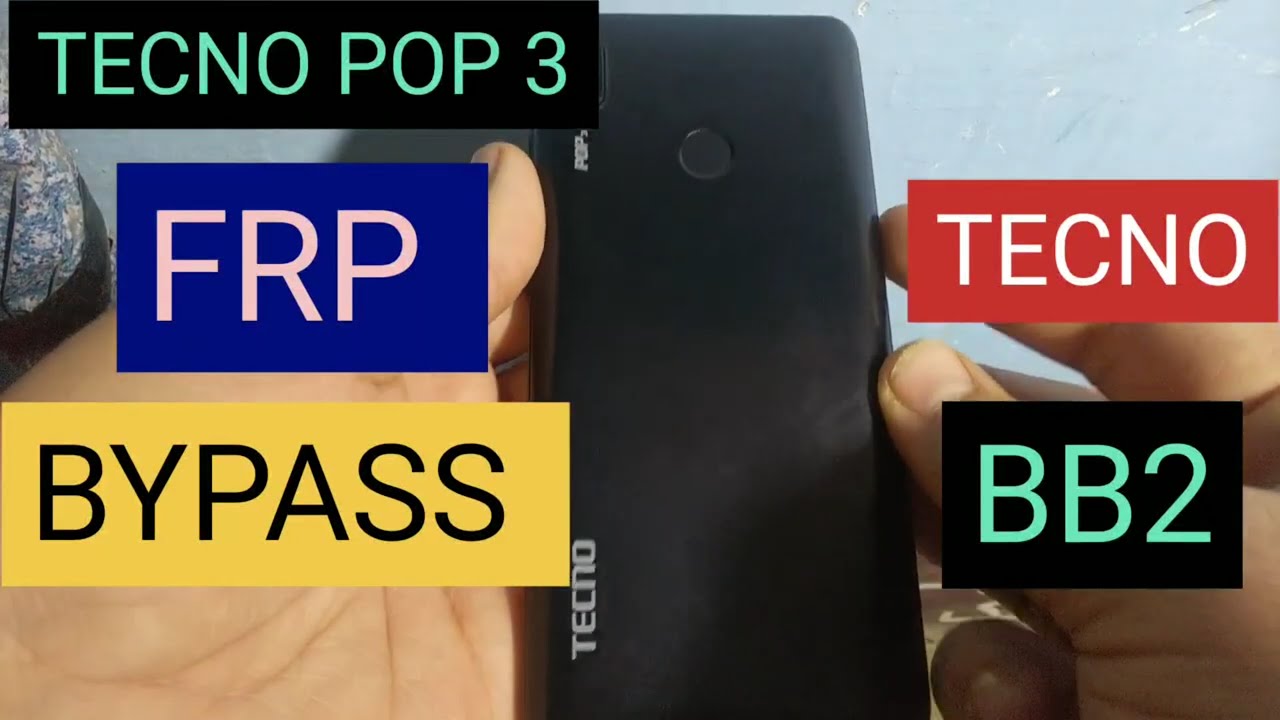 Tecno Pop 3 FRP Bypass Tecno BB2  Google Account Remove 100% Easy 2022 new trick Without PC