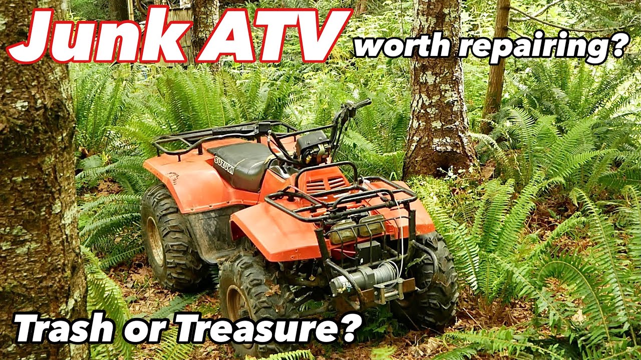 Suzuki LT 250 4x4 quad trash or treasure?