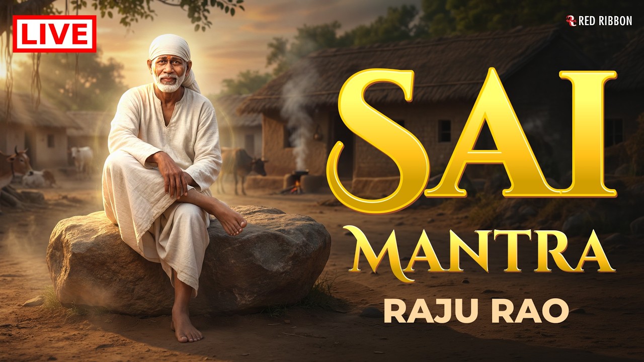 ॐ साईं नमो नमः | Om Sai Mantra | Sai Mantra Jaap | Powerful Sai Baba Bhajan | Raju Rao | Om Sai Namo