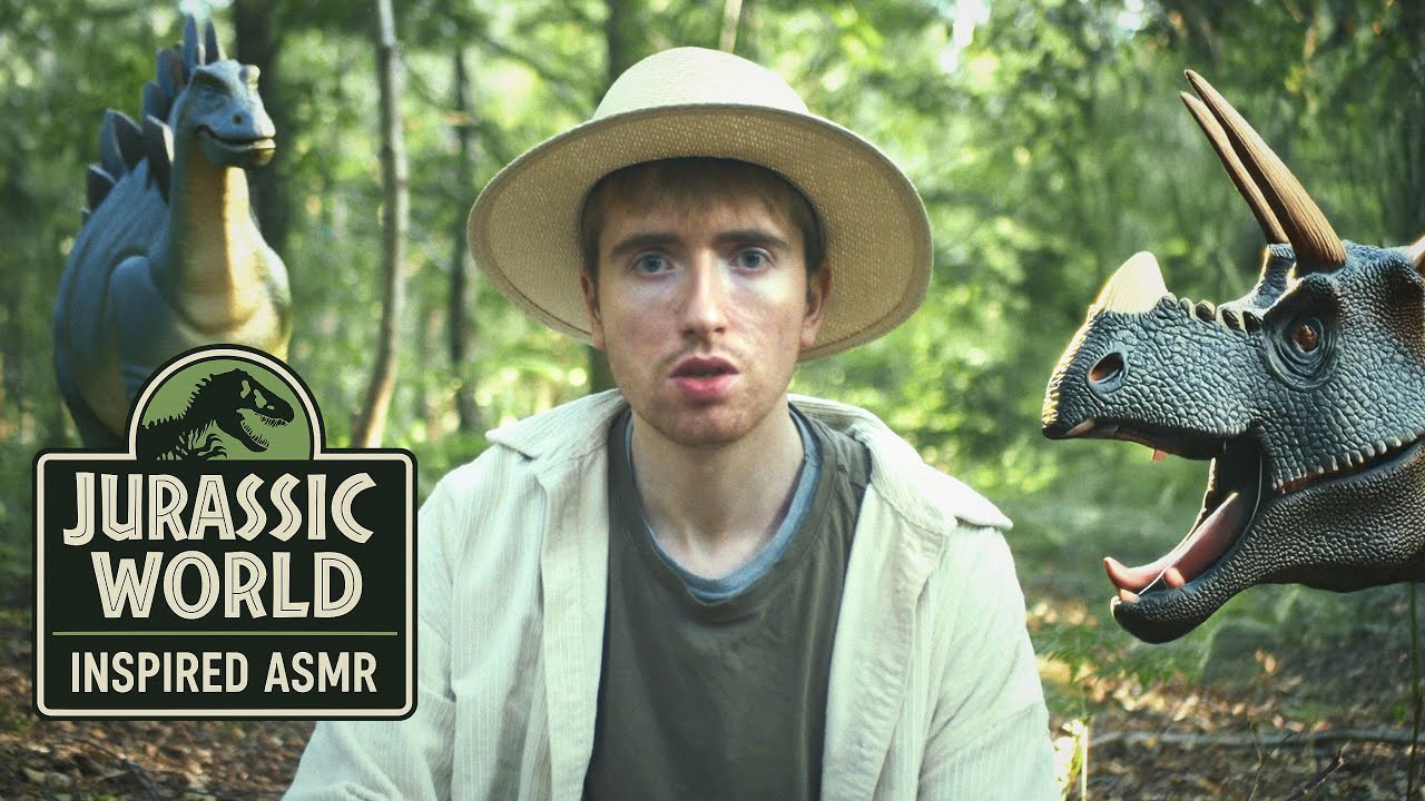 ASMR Jurassic World-Inspired Roleplay | Can We Survive the Night? (Soft Spoken Male)
