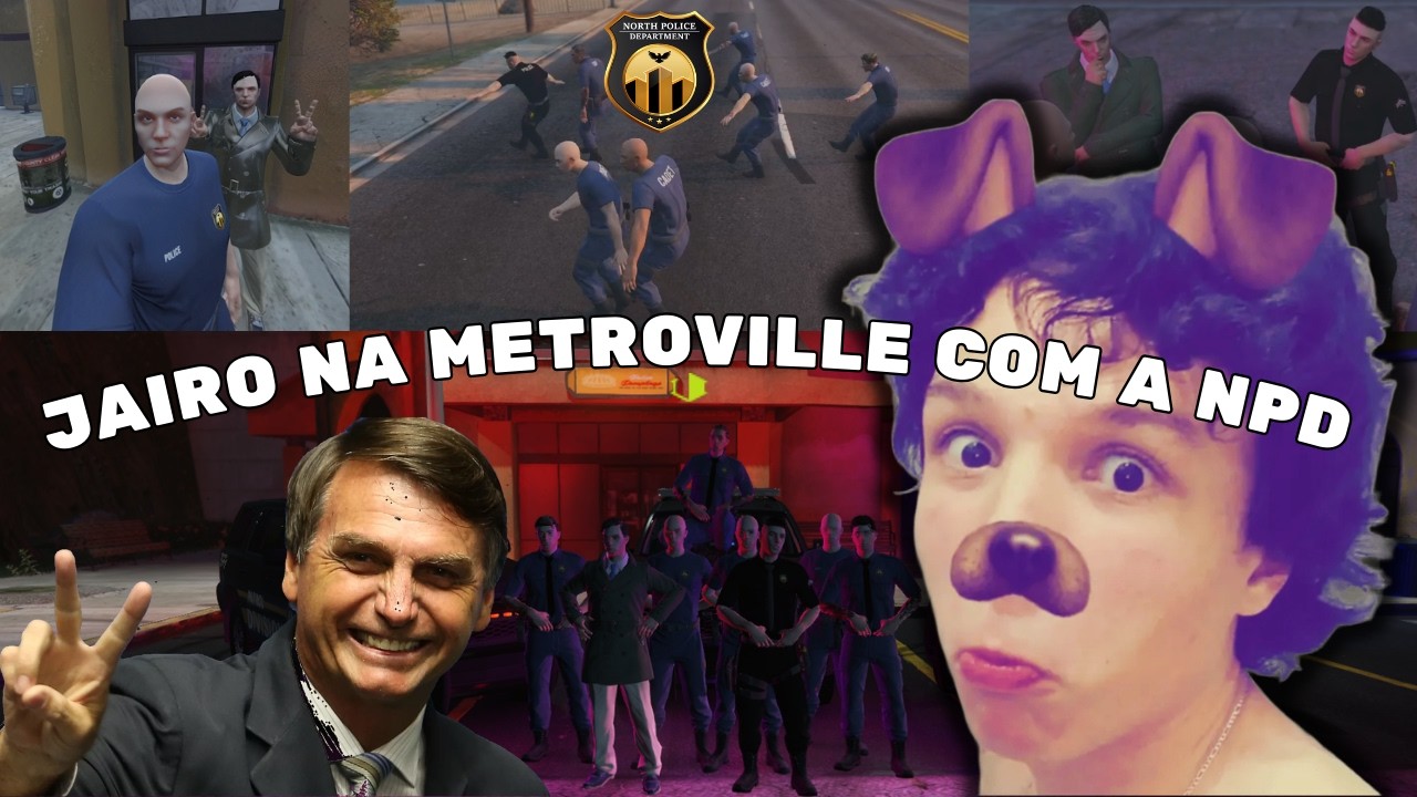 JAIRO FOI PRESO NA CIDADE | GTA V RP METROVILLE | POLICIA DO NORTE