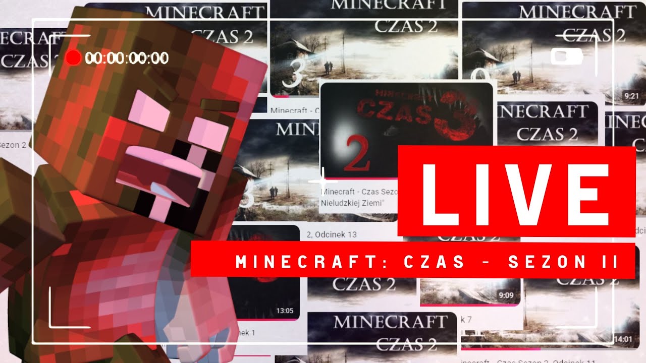 OGLĄDANIE MINECRAFT: CZAS (SEZON 2 i 3) ~ Wielkie oglądanie przed finałem