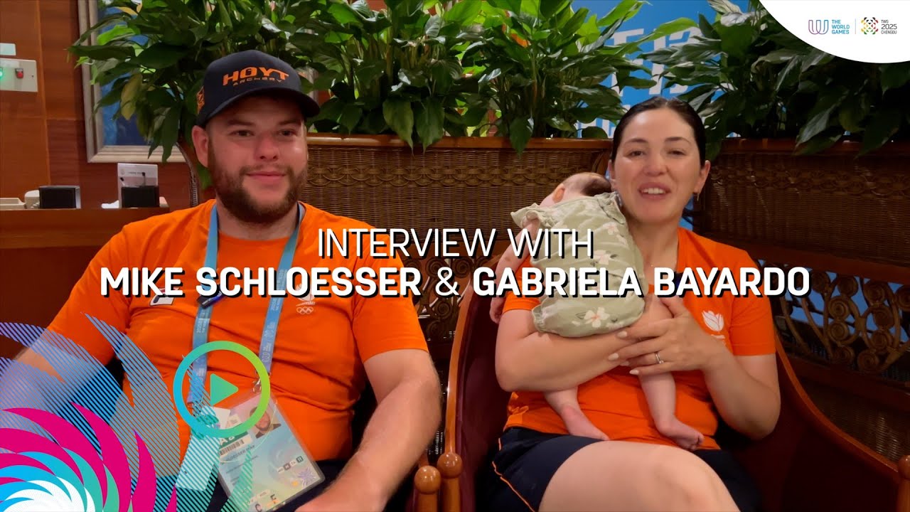 Mike Schloesser & Gabriela Bayardo - Now a family of three #twg2025 #wearetheworldgames