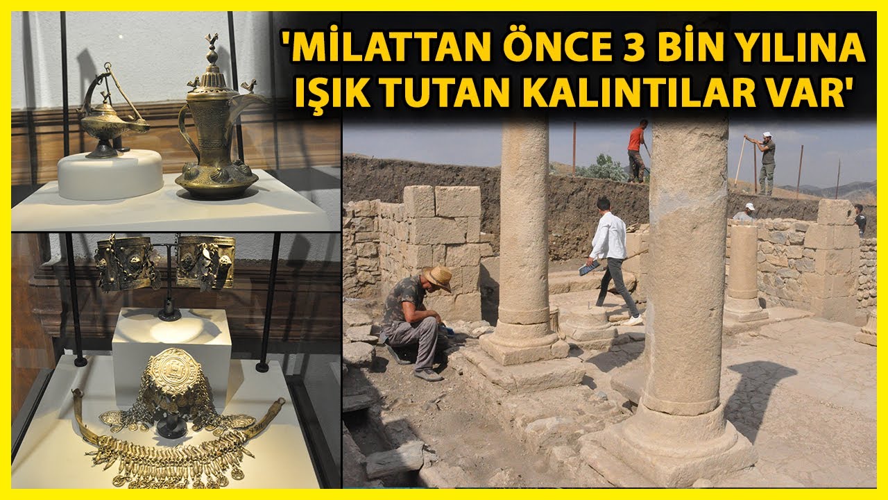 Satala Antik Kenti'ndeki 5 Bin 500 Yıllık Eserler Sergilenmeye Başlandı