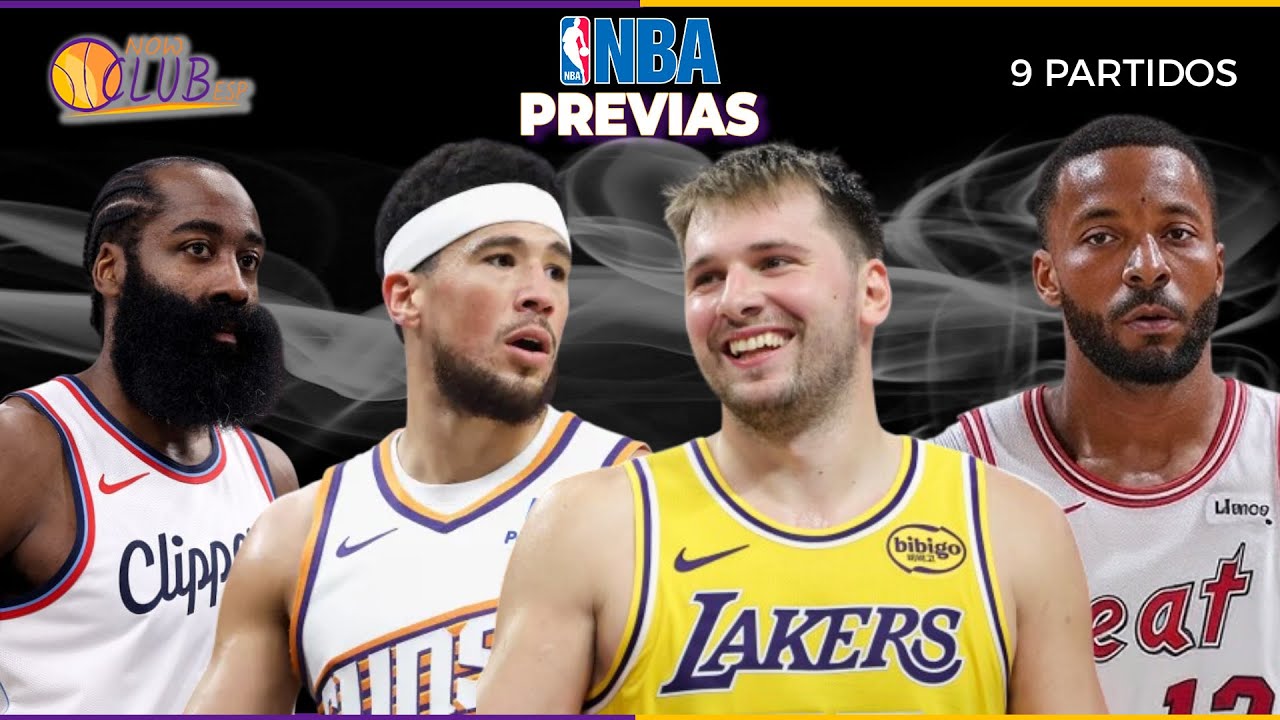 PREVIAS partidos NBA | 01.12.2025 | #40 DONCIC y REAVES CATAPULTAN a LAKERS; los CLIPPERS se HUNDEN