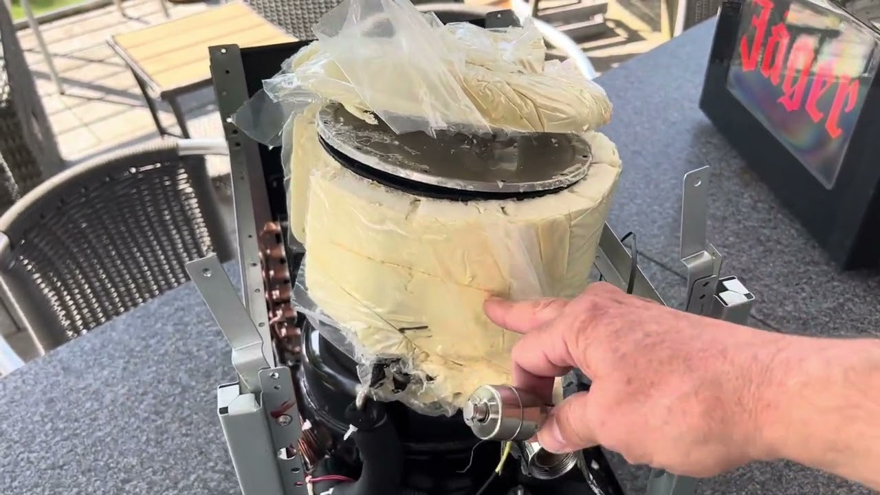Reparatur Jägermeister Tap Maschine