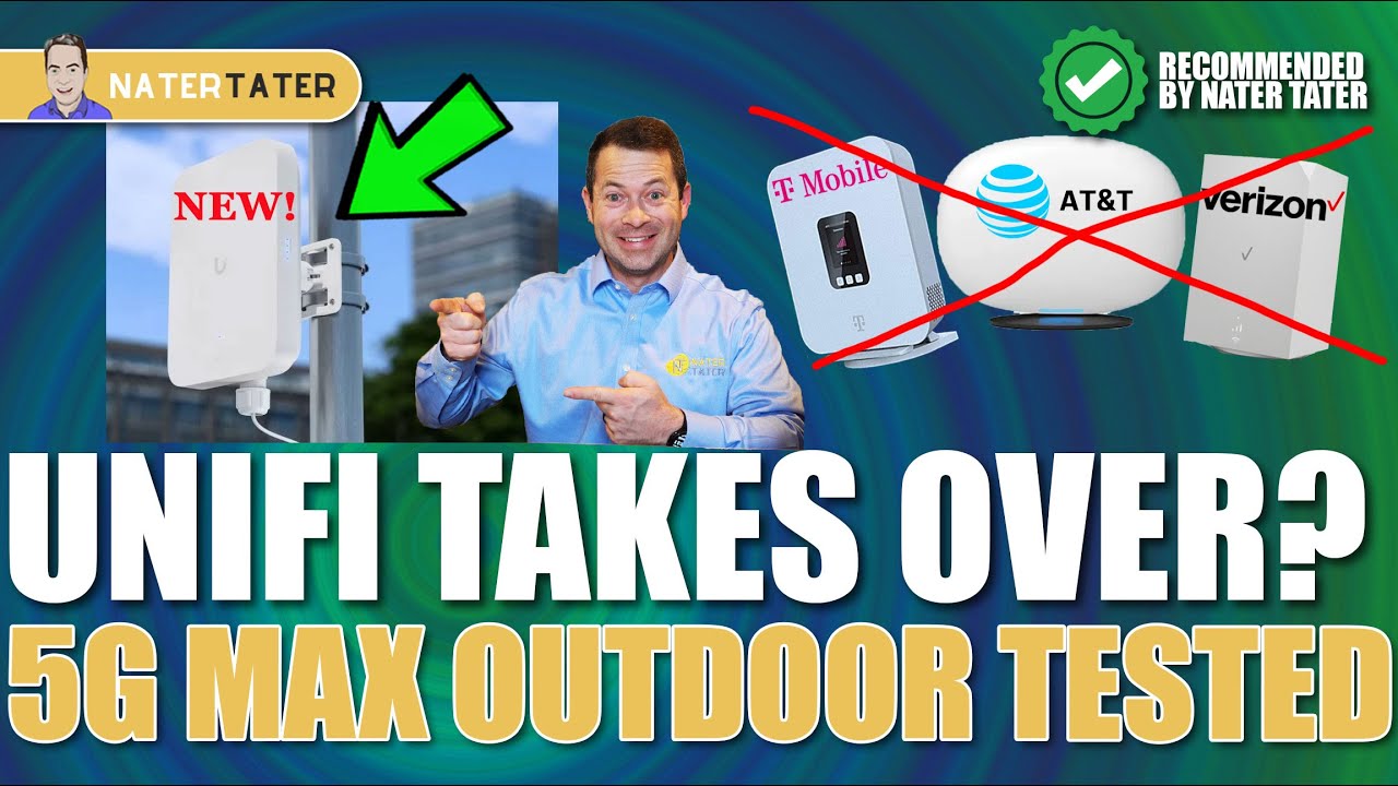 ✅ NEW RELEASE Unifi 5G Max Outdoor - 5G Home Internet - Outdoor Modem Antenna T-Mobile Verizon AT&T