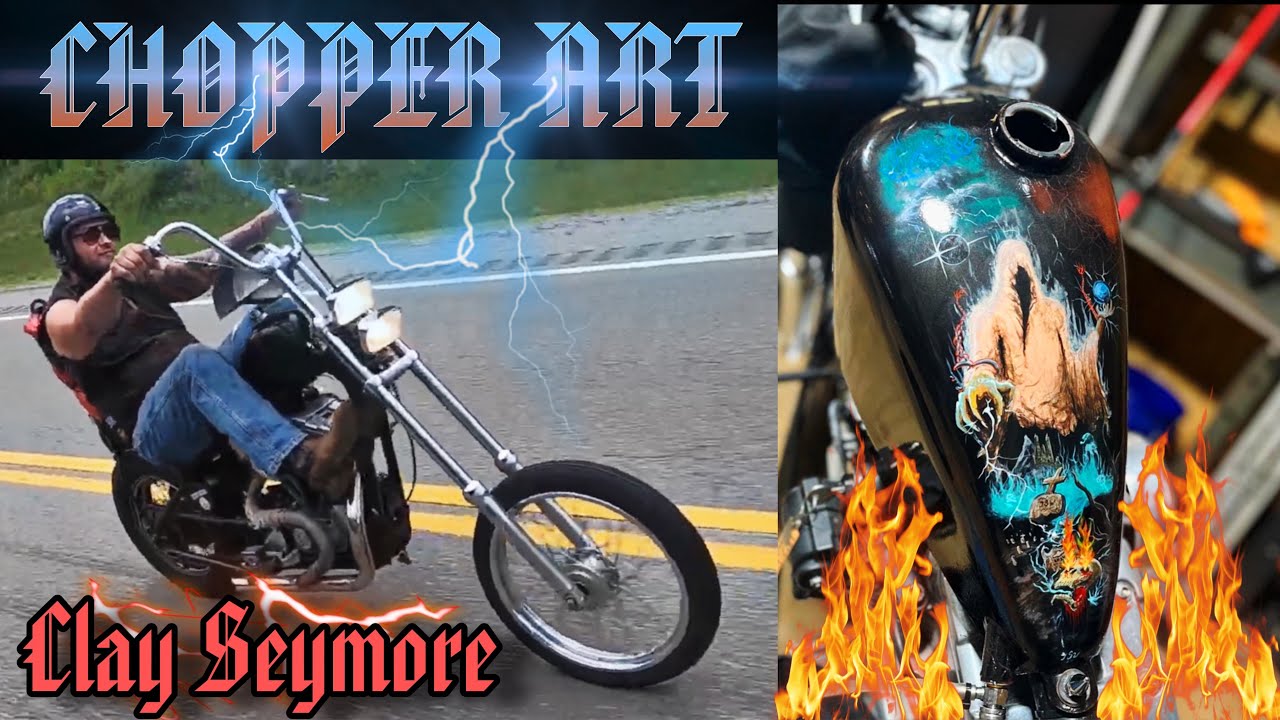 Survivor Chopper Tank Reimagined - Custom Paint, Mountain Ride & Sporty Chopper Build Breakdown.